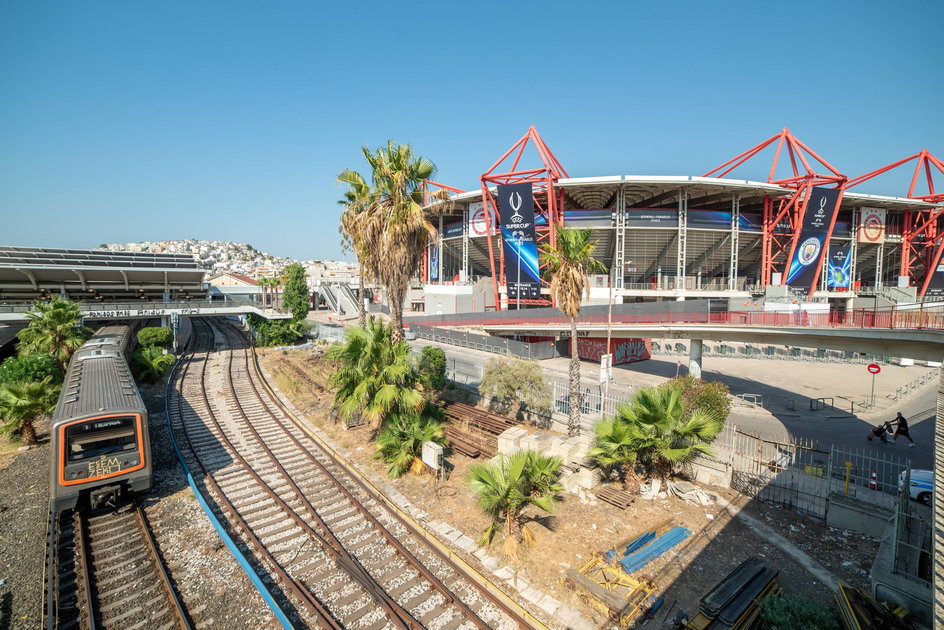 Stadion Olympiakosu w zastępstwie gościł mecz o Superpuchar Europy