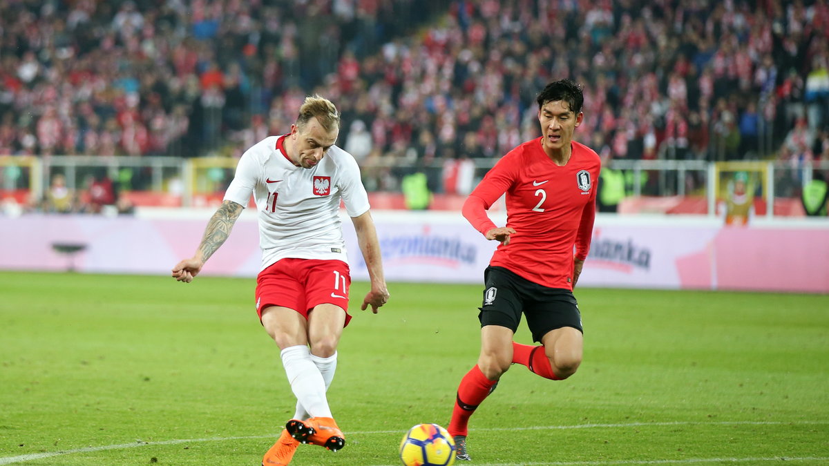 Kamil Grosicki. Polska - Korea Południowa