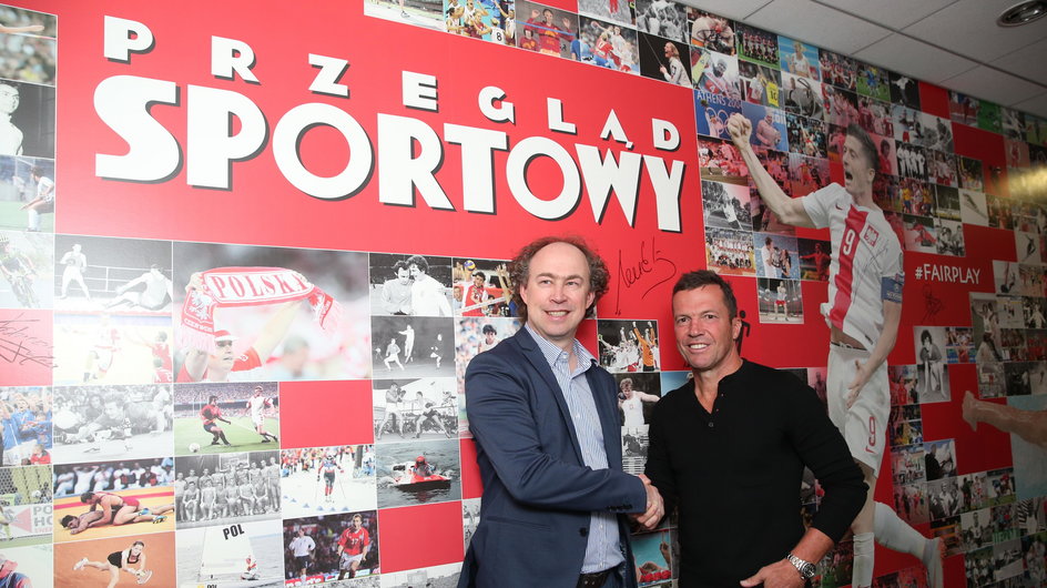 Lothar Matthaus w Przegladzie Sportowym