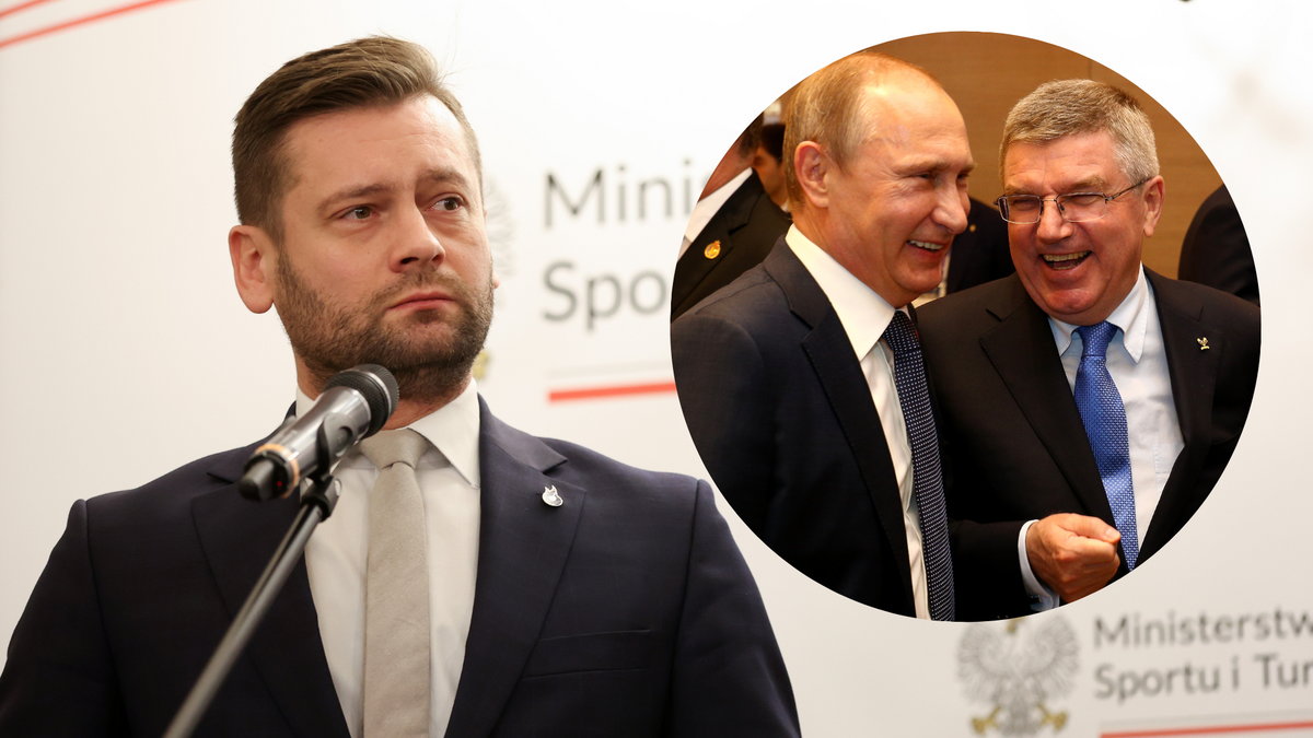 Kamil Bortniczuk, Władimir Putin i Thomas Bach