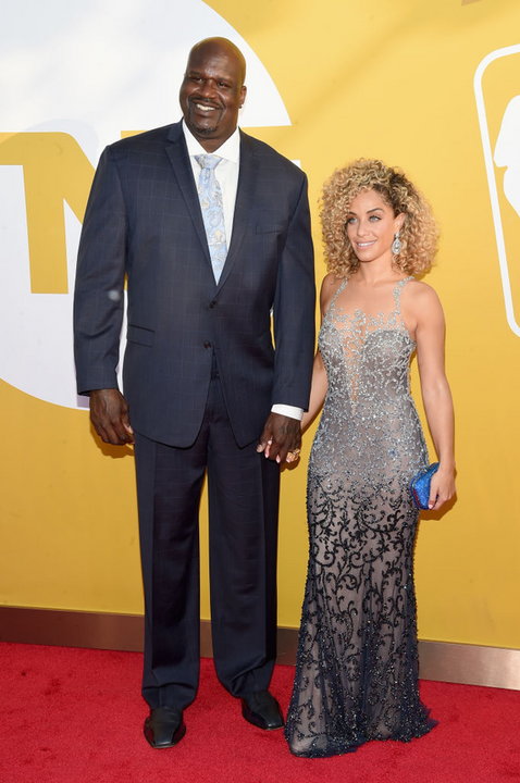 Shaquille O'Neal i Laticia Rolle