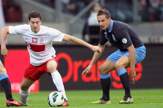 Polska - Anglia Robert Lewandowski