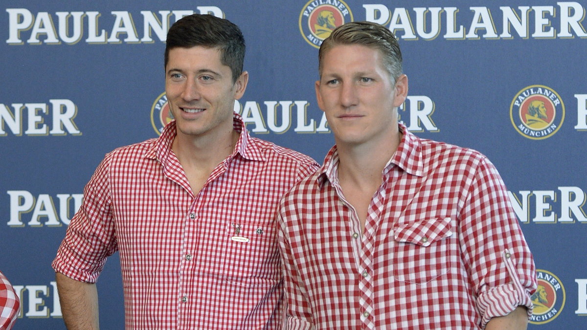 Robert Lewandowski i Bastian Schweinsteiger