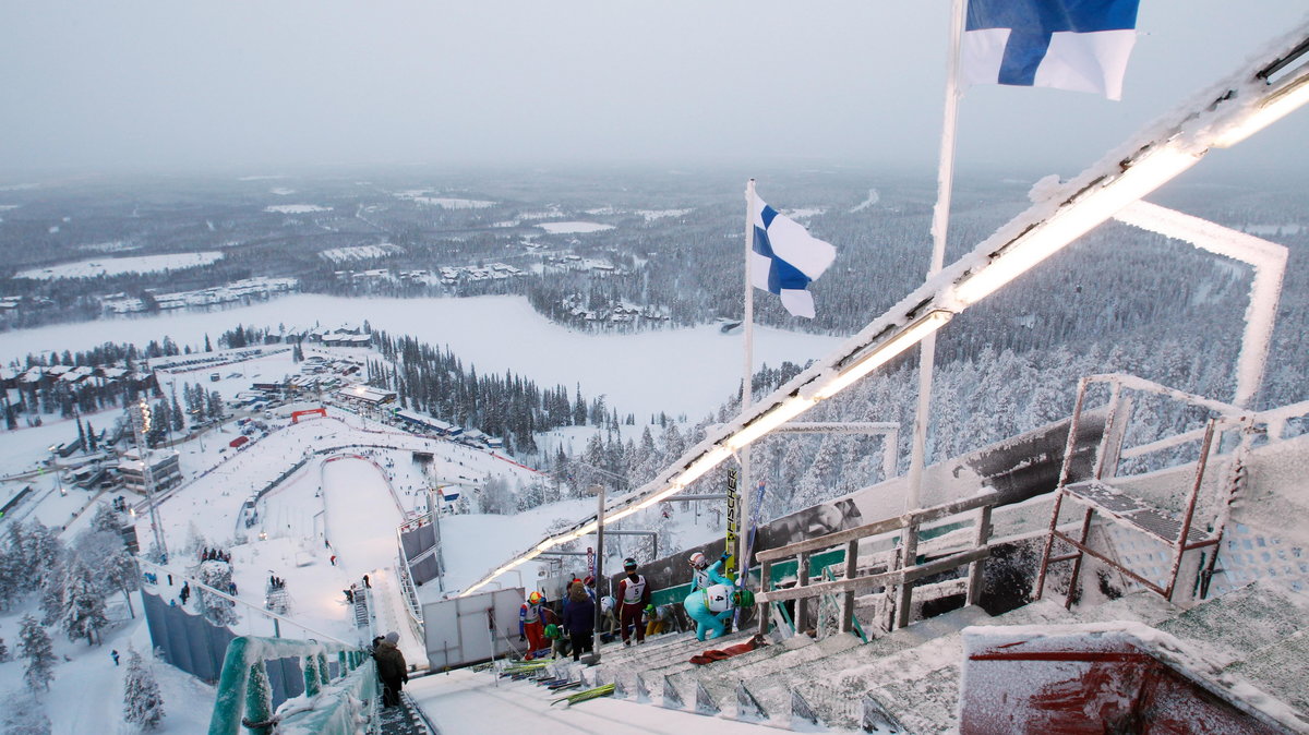 SKOKI NARCIARSKIE W KUUSAMO