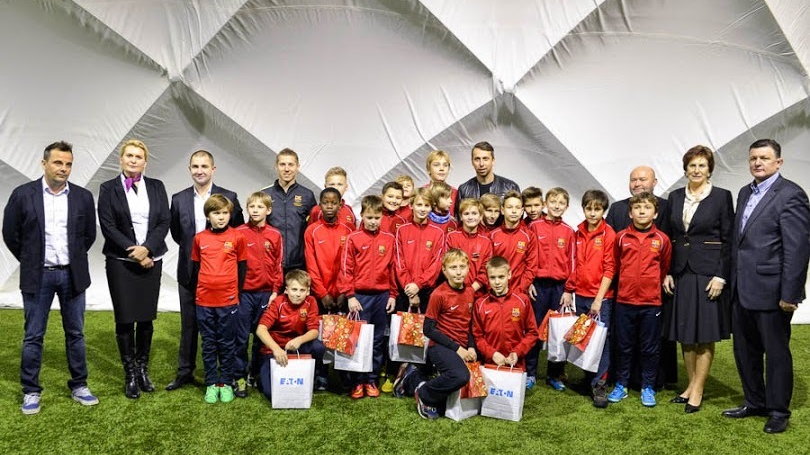 Wigilia w FC Barcelona Escola Varsovia