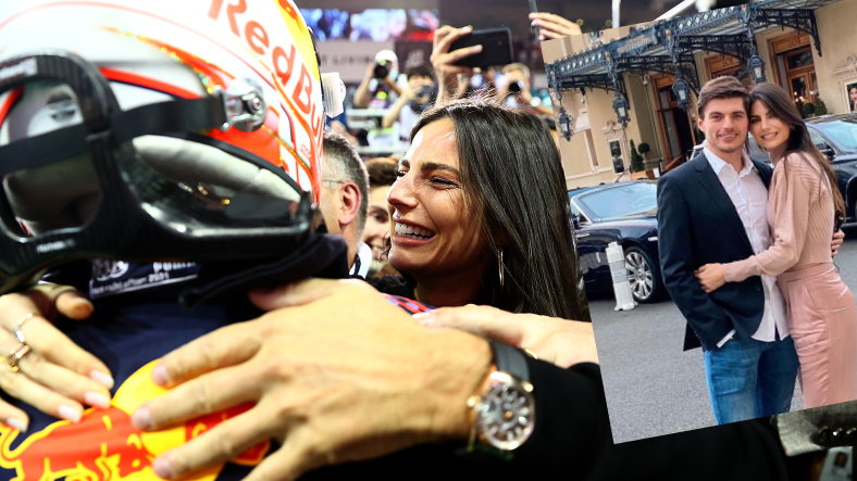 Max Verstappen i Kelly Piquet