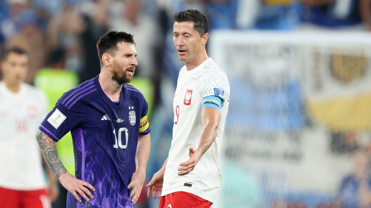 Robert Lewandowski i Leo Messi