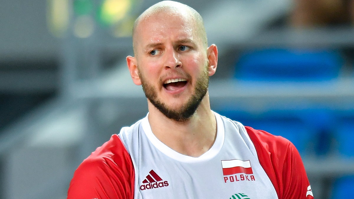 Bartosz Kurek w barwach reprezentacji Polski