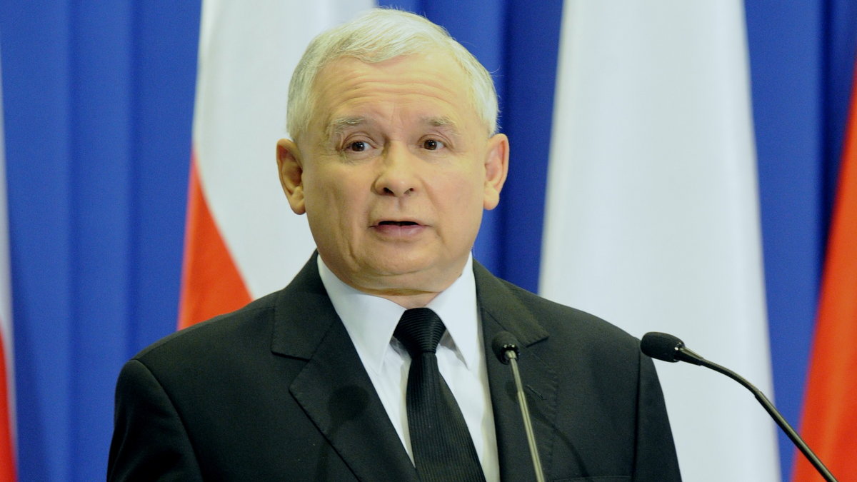 Jarosław Kaczyński, fot. PAP/Andrzej Hrechorowicz