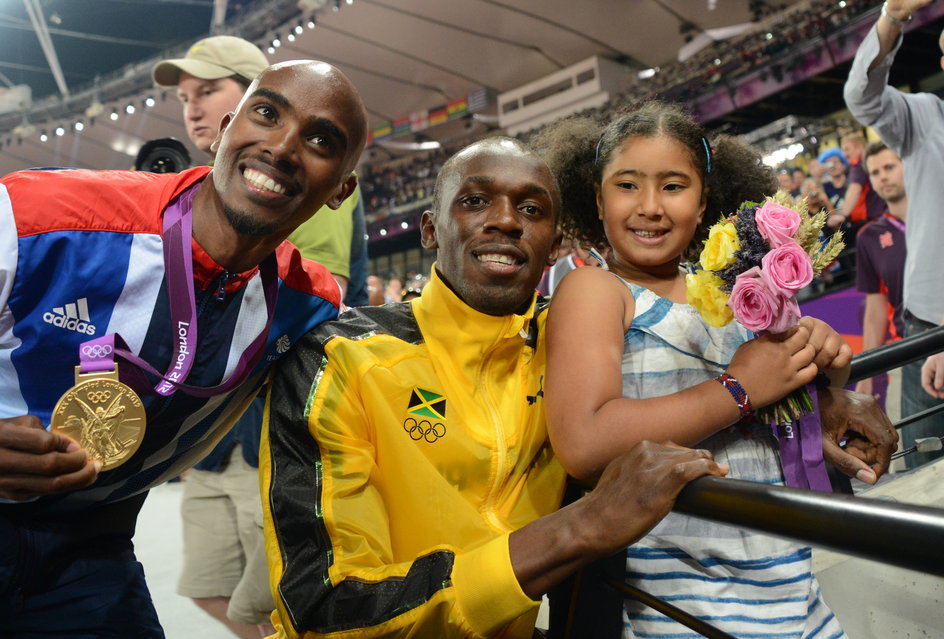 Mo Farah i Usain Bolt