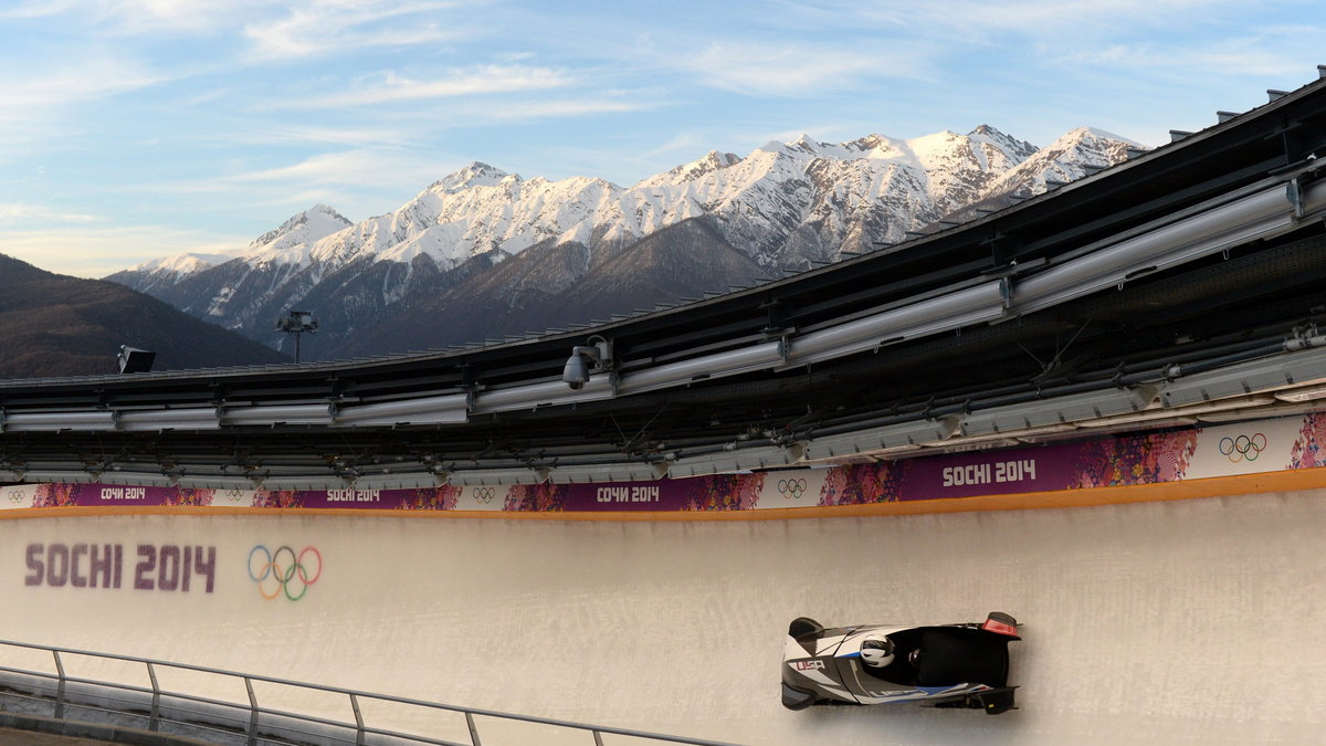 Bobslej na torze w Soczi