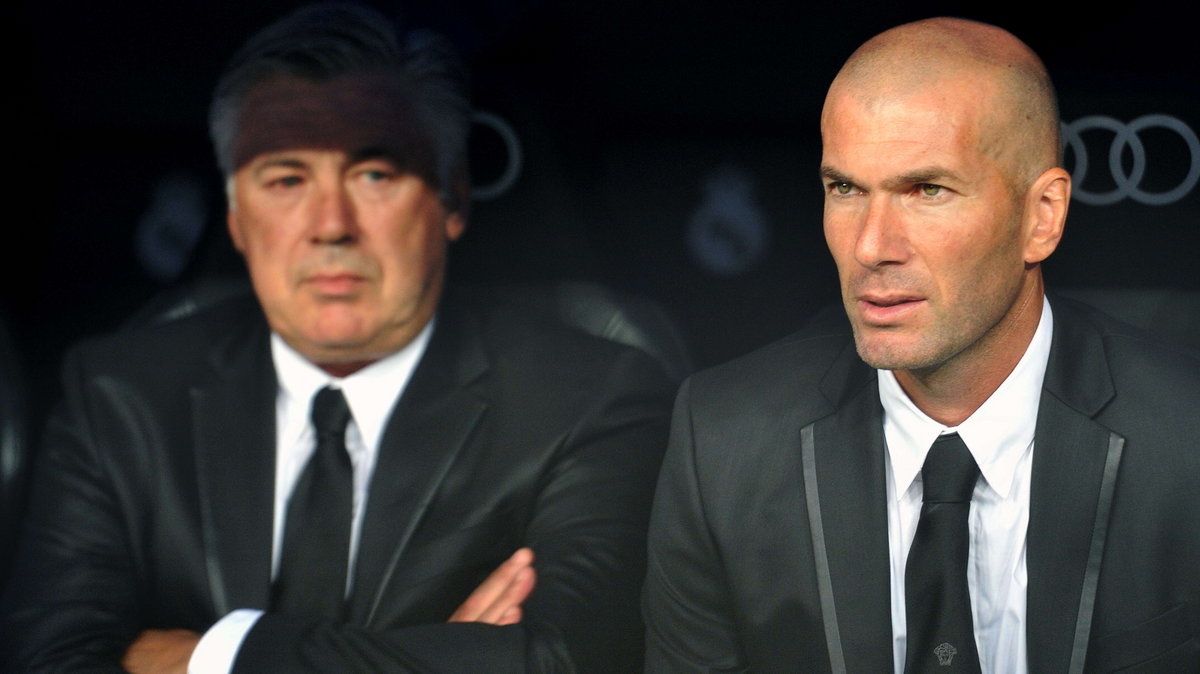 Zinedine Zidane (z prawej)