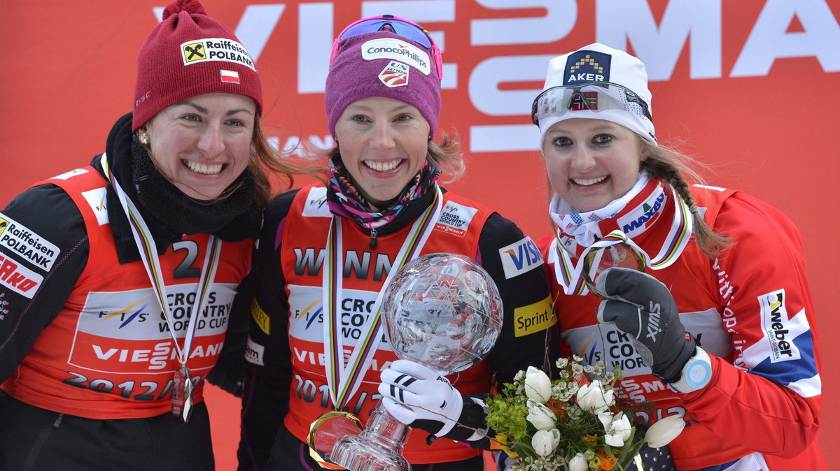 Justyna Kowalczyk, Kikkan Randall i Ingvild Flugstad Oestberg