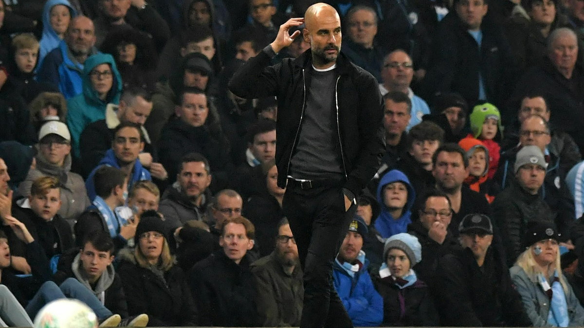 Pep Guardiola narzeka na złą... piłkę