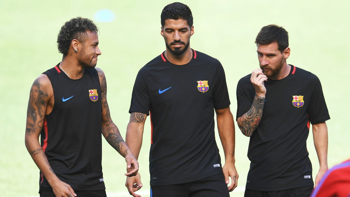 Neymar, Luis Suarez i Lionel Messi 