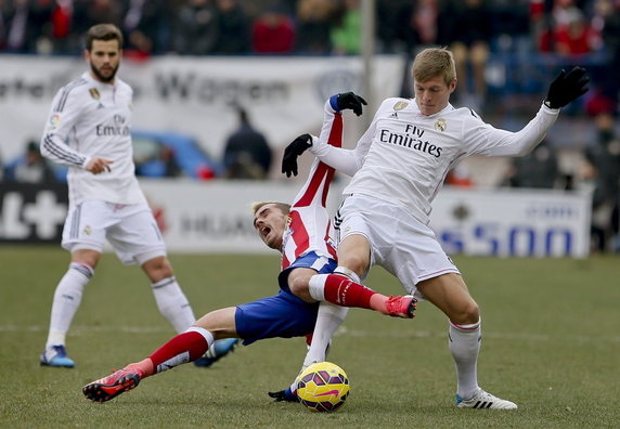 SPAIN SOCCER PRIMERA DIVISION (ATLETICO MADRID VS. REAL MADRID)