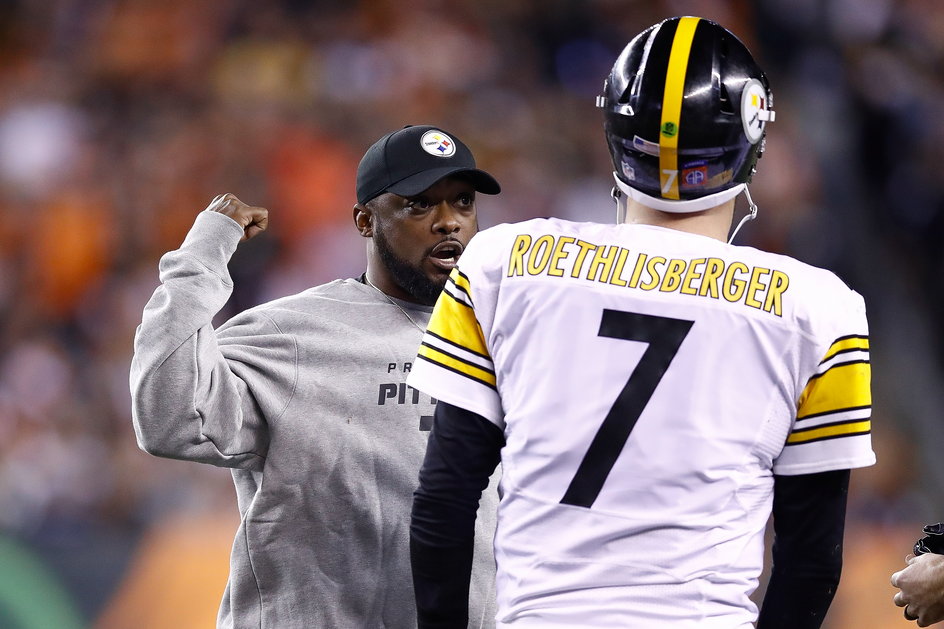 Mike Tomlin i Ben Roethlisberger - dwaj ludzie, od których w Steelers zależeć będzie najwięcej