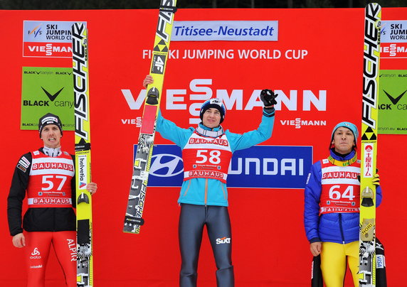 Kamil Stoch (w środku)