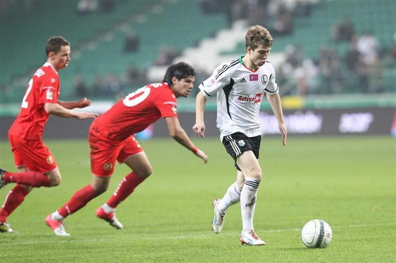 Legia Warszawa - Widzew Łódź Jakub Kosecki