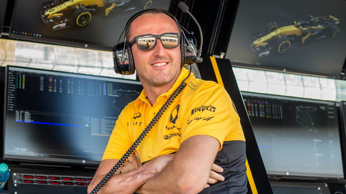 Robert Kubica testy F1