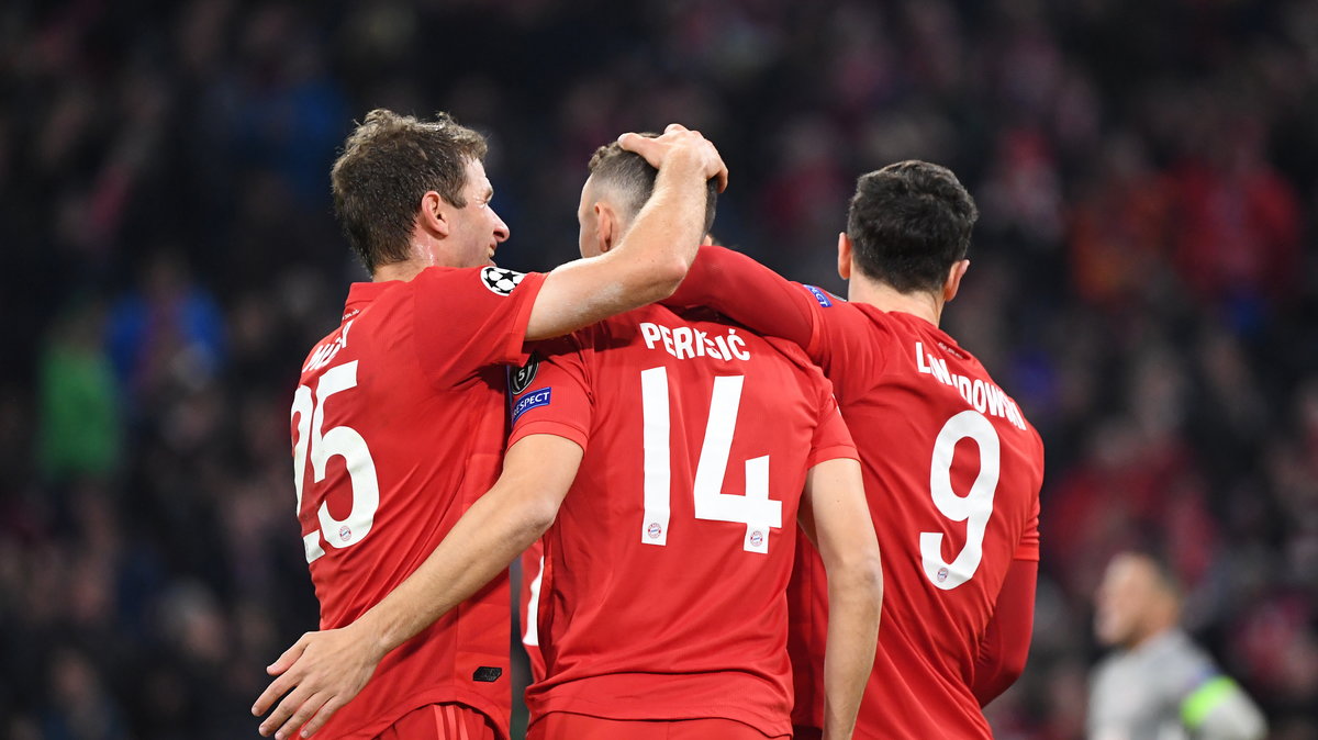 Thomas Müller, Ivan Perisić, Robert Lewandowski