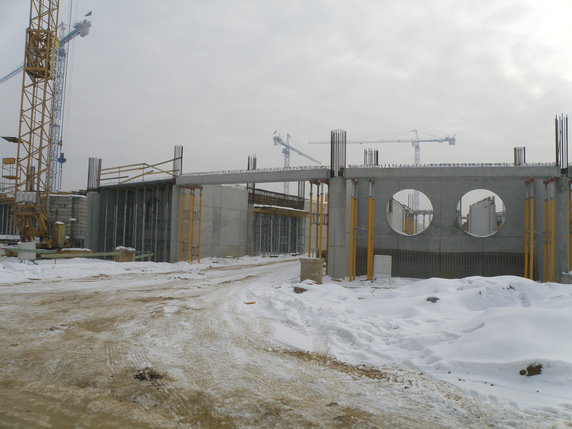 Budowa Stadionu we Wrocławiu na Euro 2012 (fot. Wrocław 2012)