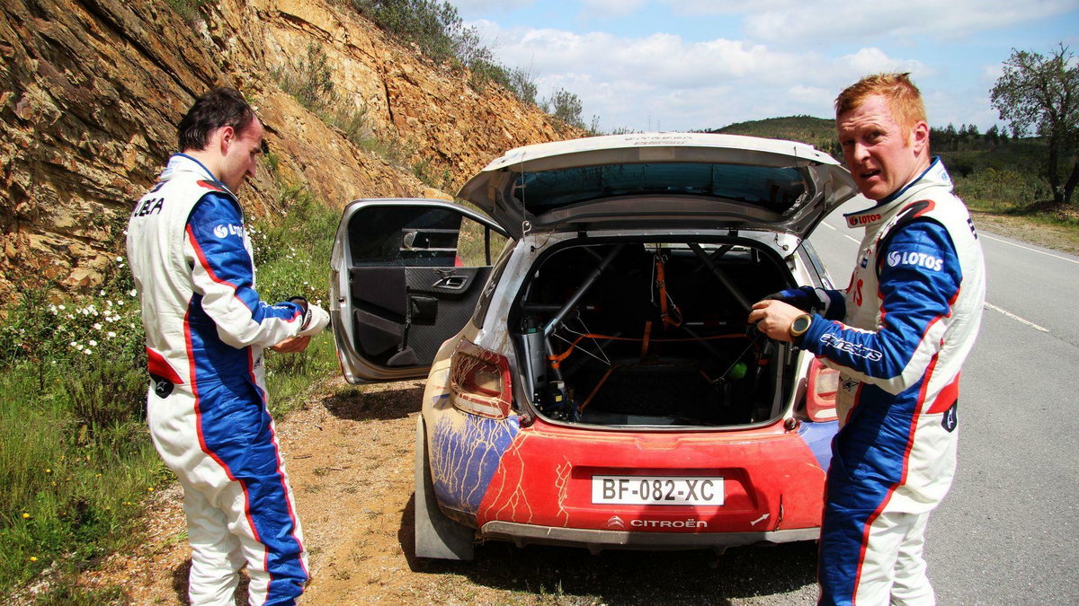 Robert Kubica w Rajdzie Portugalii