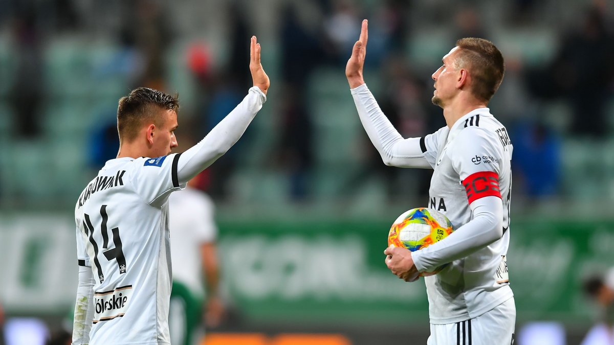 Michał Karbownik i Artur Jędrzejczyk (Legia Warszawa)