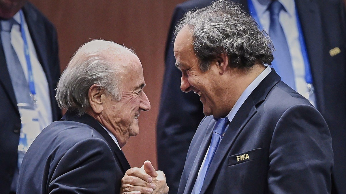 Sepp Blatter i Michel Platini