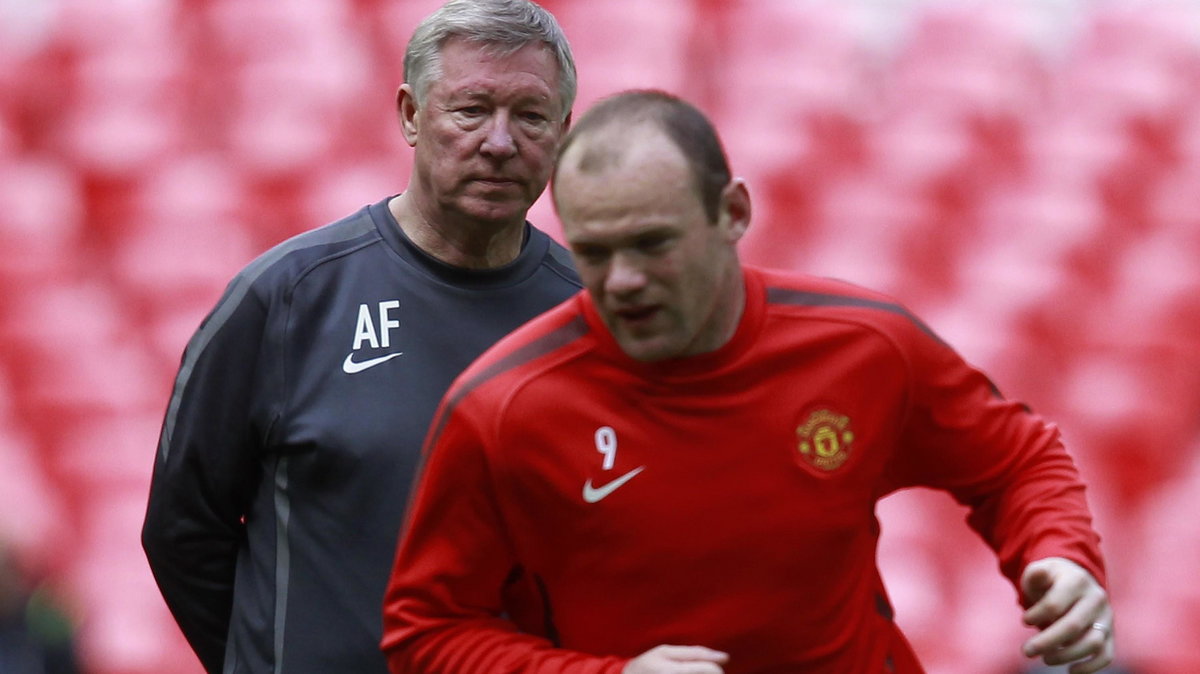 Wayne Rooney i Alex Ferguson