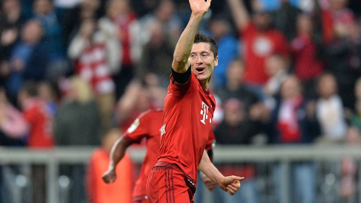 Robert Lewandowski, fot. AFP PHOTO / CHRISTOF STACHE