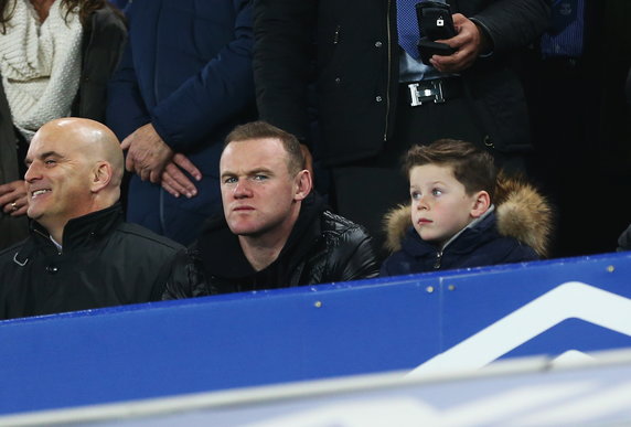 Wayne Rooney z synem