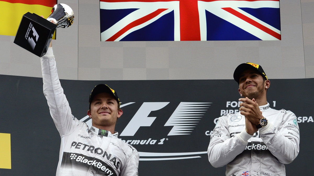 Nico Rosberg i Lewis Hamilton