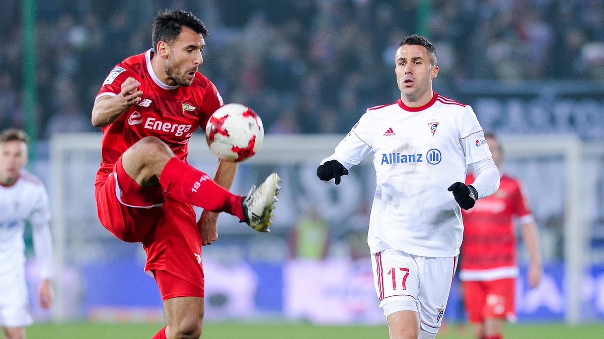 08.12.2017 GORNIK ZABRZE - LECHIA GDANSK LOTTO EKSTRAKLASA PILKA NOZNA