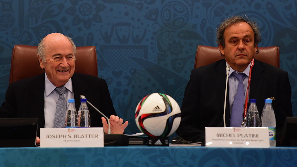 Joseph S. Blatter, Michel Platini 