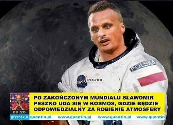 Sławomir Peszko bohaterem memów