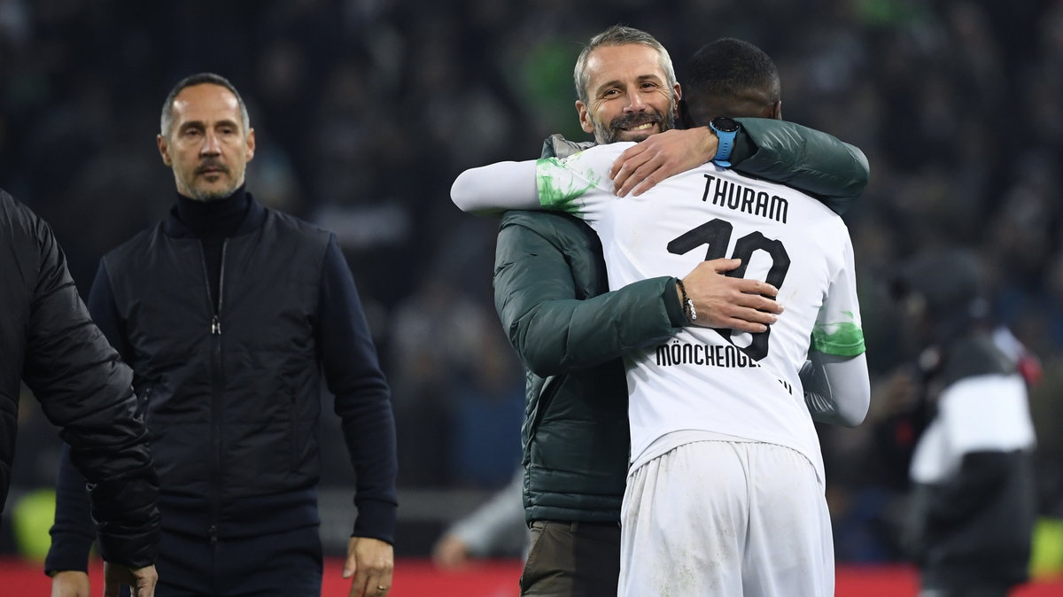 Marco Rose, Marcus Thuram (Borussia Mönchengladbach)