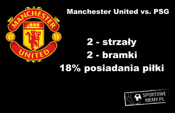 Paris Saint-Germain - Manchester United - memy po meczu |