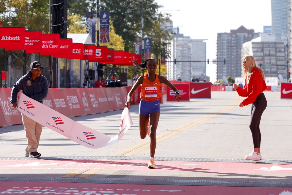 Ruth Chepngetich w Chicago otarła się o rekord świata w maratonie