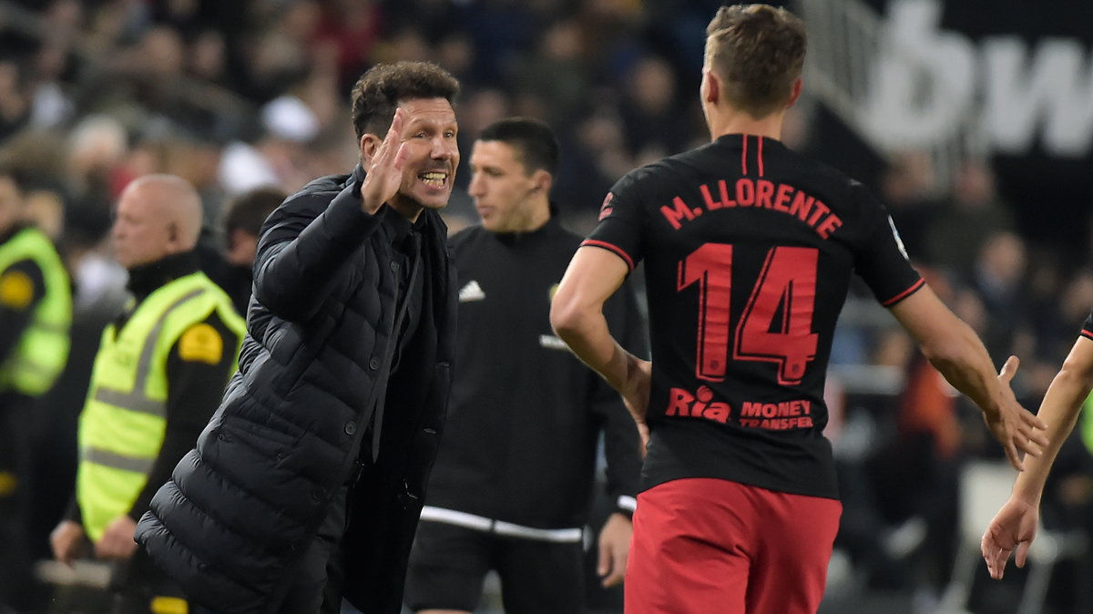 Marcos Llorente i Diego Simeone