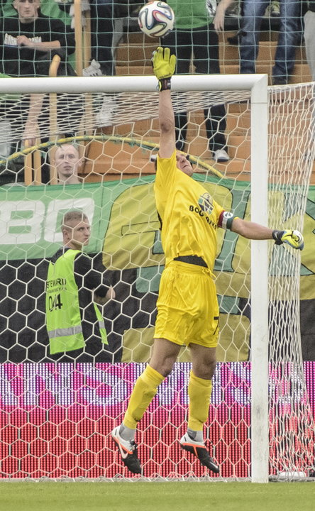 PIŁKA NOŻNA EKSTRAKLASA GÓRNIK ŁĘCZNA - POGOŃ SZCZECIN (Sergiusz Prusak)