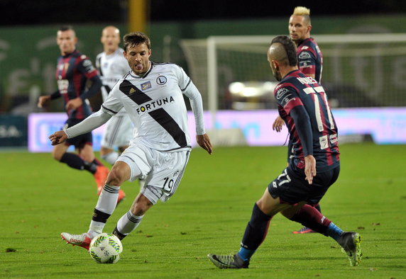 PIŁKA NOŻNA EKSTRAKLASA POGOŃ SZCZECIN - LEGIA WARSZAWA (Ricardo Nunes i Bartosz Bereszyński)