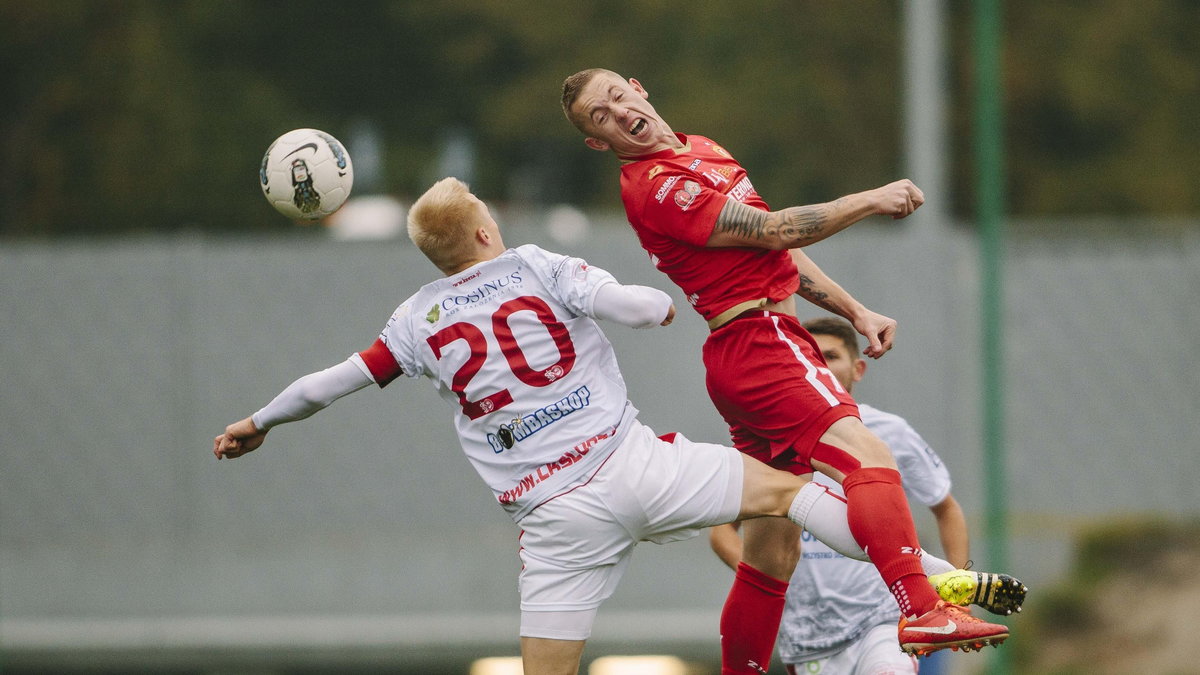 16.10.2016 MECZ TRZECIA LIGA LKS LODZ - RTS WIDZEW LODZ 63. PILKARSKIE DERBY LODZI 