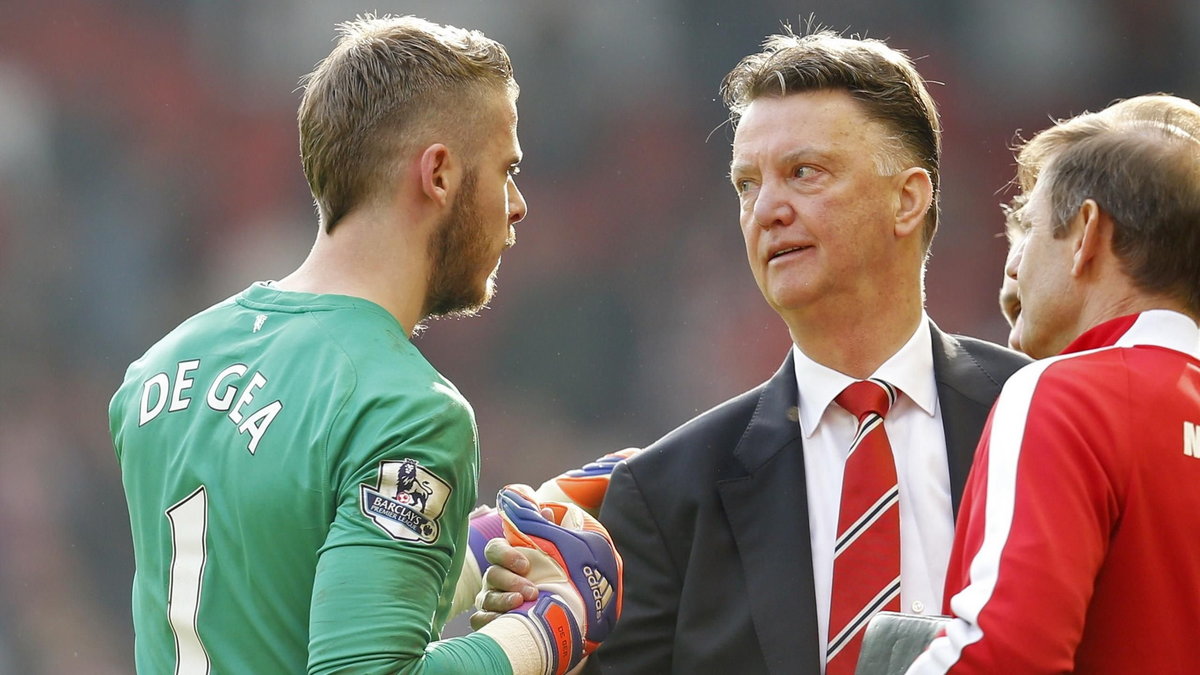 David De Gea i Louis van Gaal