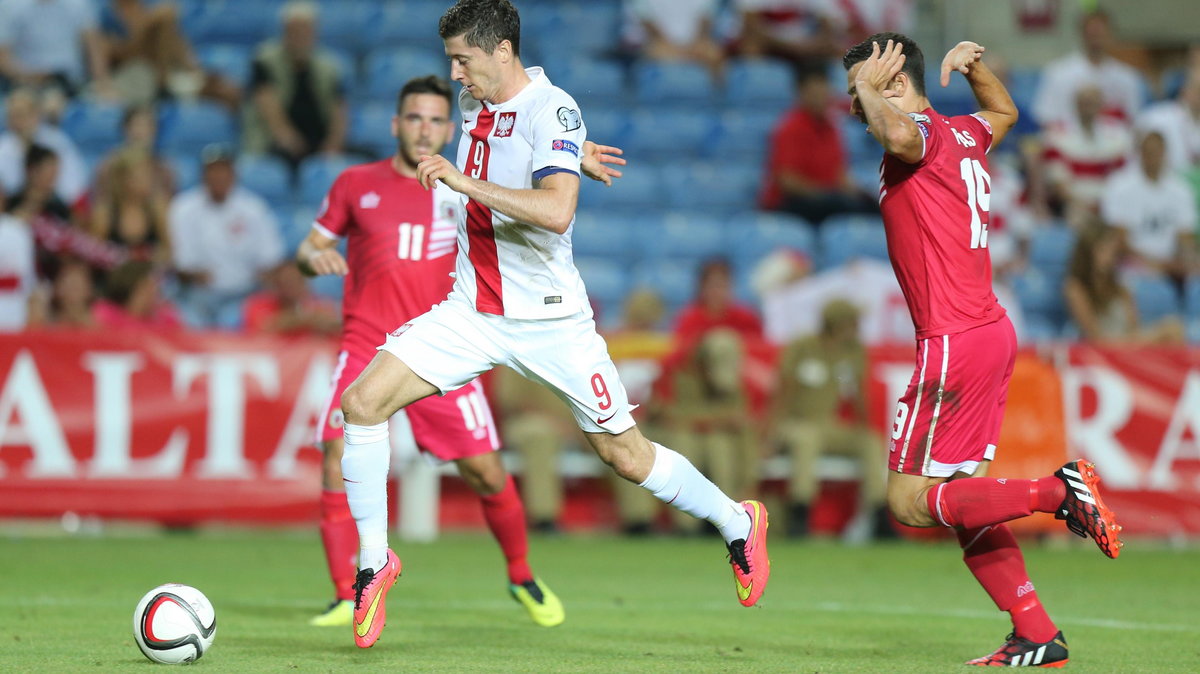 Robert Lewandowski Gibraltar vs Polska