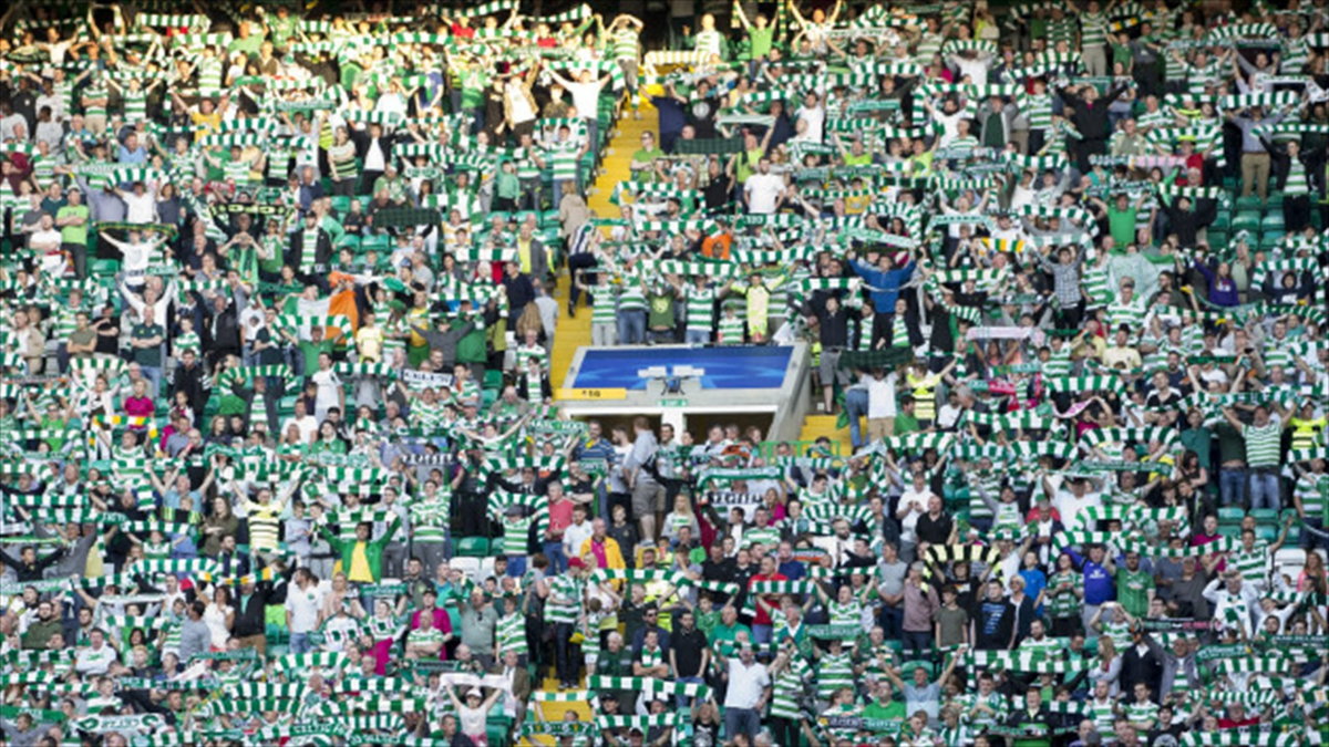 Celtic ukarany za flagi Palestyny