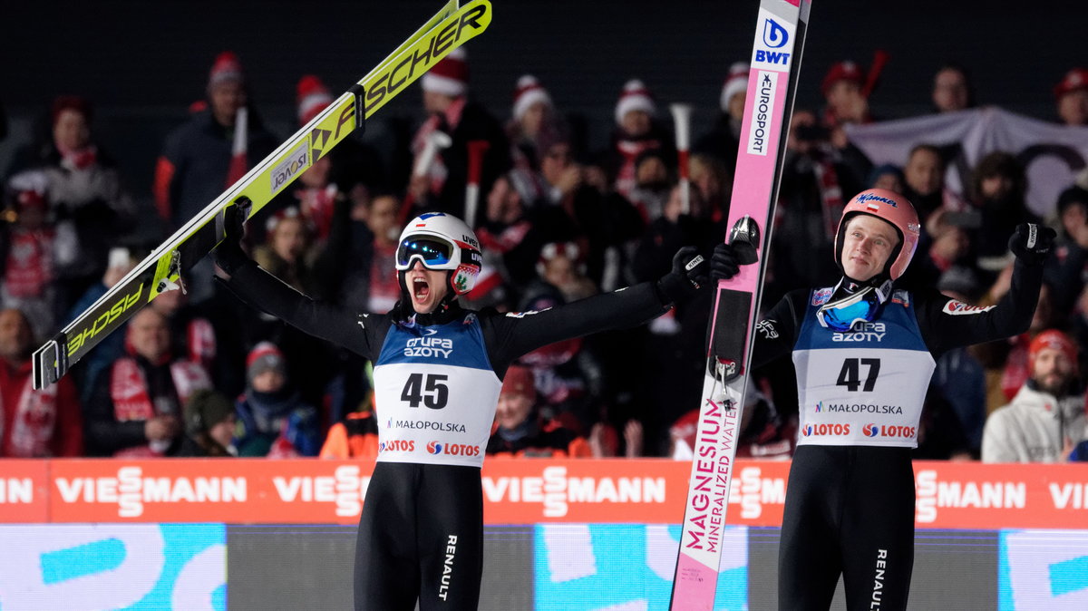 Kamil Stoch i Dawid Kubacki