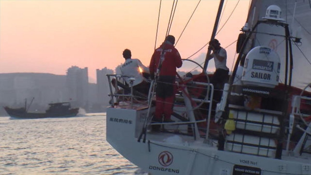 Pierwszy chiński triumf na etapie Volvo Ocean Race