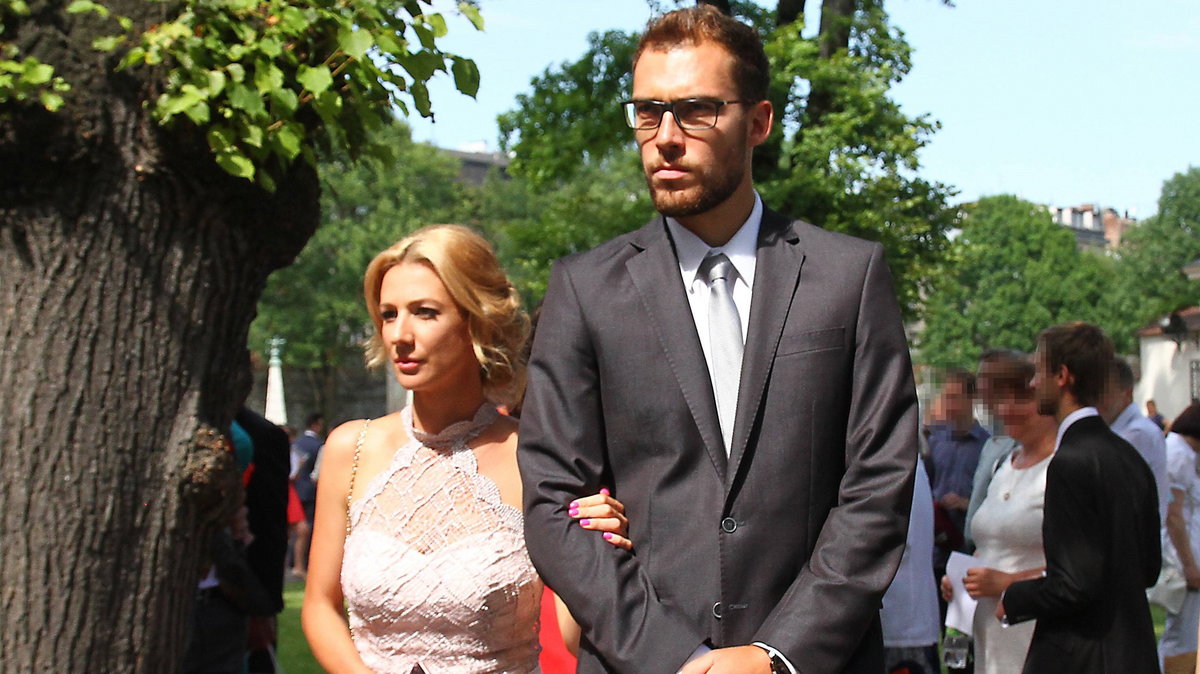 Marta Domachowska i Jerzy Janowicz