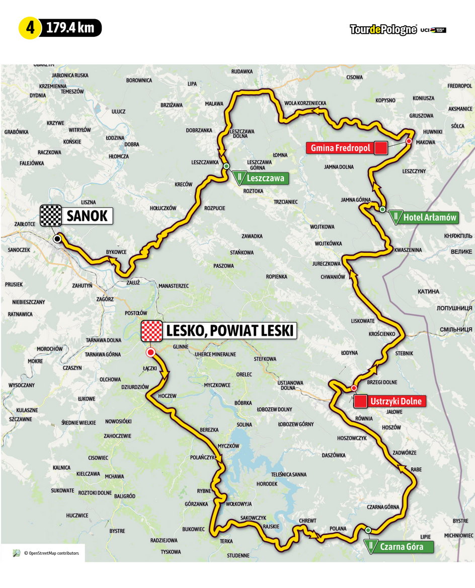 4. etap 79. Tour de Pologne